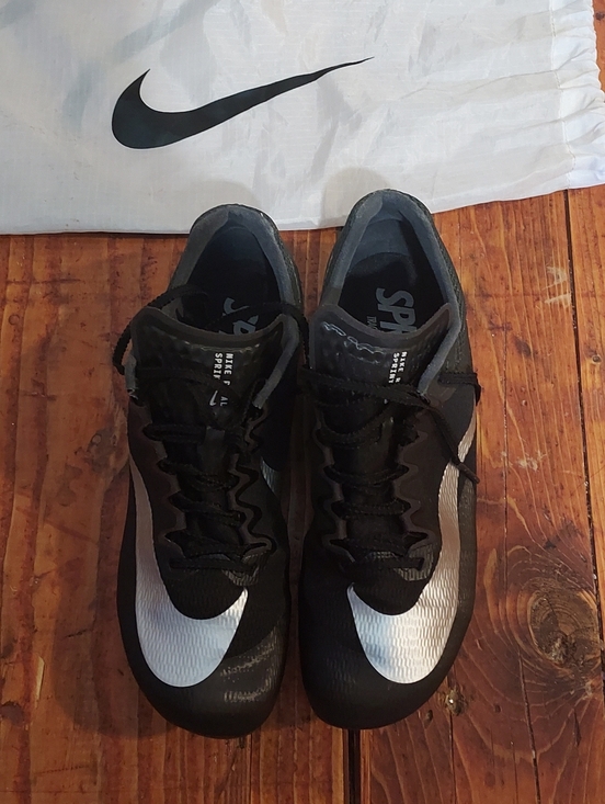 Nike Track & Field Black/Silver Spike Cleats main image 4